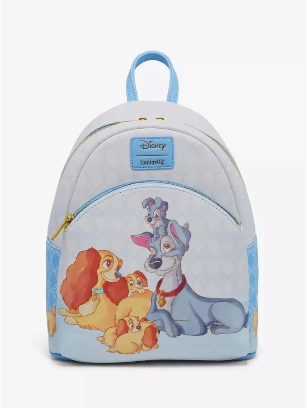 Loungefly Disney Lady And The Tramp Puppies Mini Backpack NWT